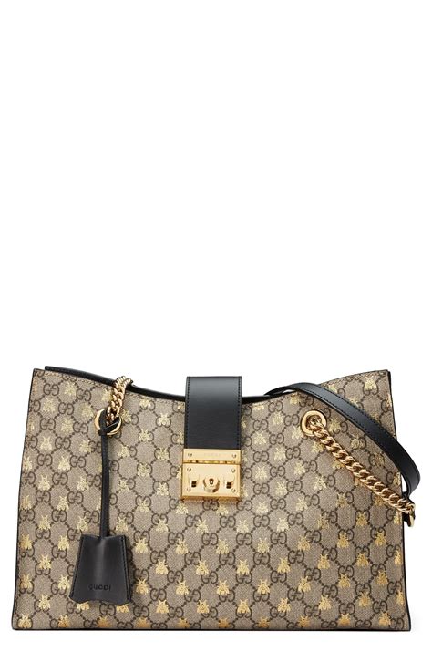 gucci purse with bee|gucci padlock shoulder bag.